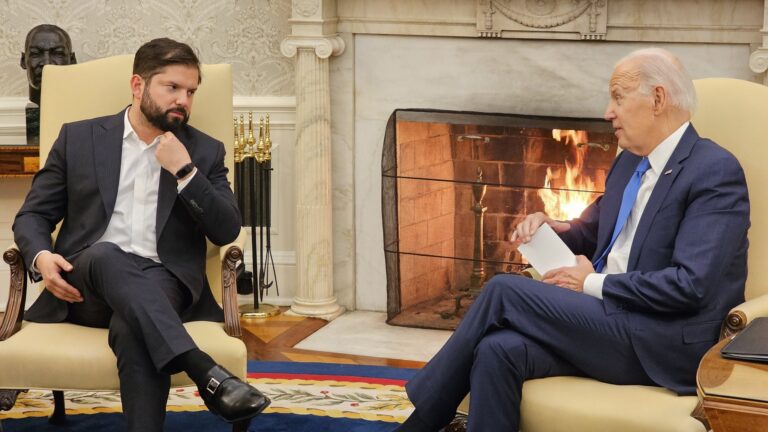 Presidente Gabriel Boric asegura que reunión con Joe Biden fue 