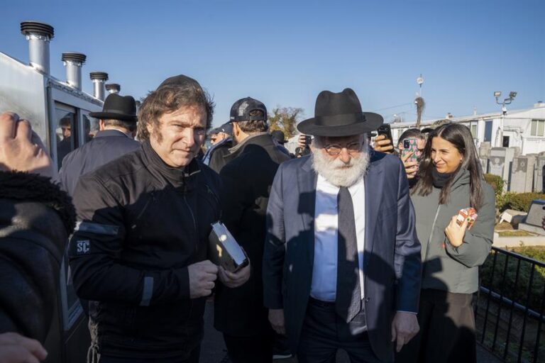 Milei almorzó con Bill Clinton durante su visita a Nueva York