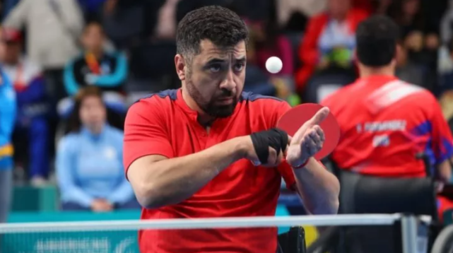 ¡Primer oro para el Team Chile en los Parapanamericanos! Luis Flores brilló en tenis de mesa