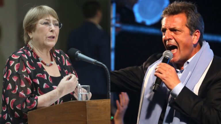 Elecciones en Argentina: Bachelet y grupo de expresidentes respaldan a Sergio Massa