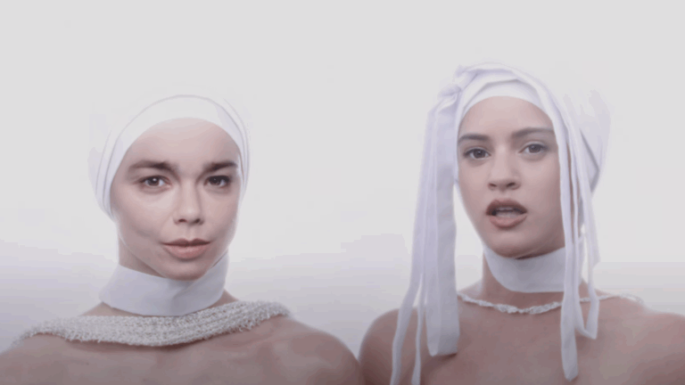 Björk y Rosalía estrenan 