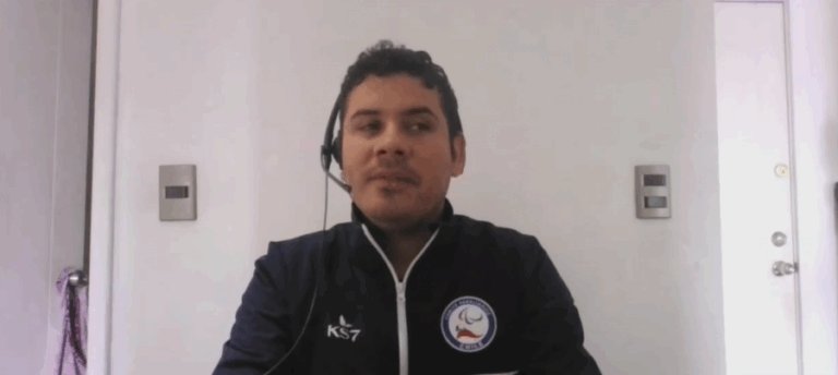 Erik Rodríguez y los Parapanamericanos: 