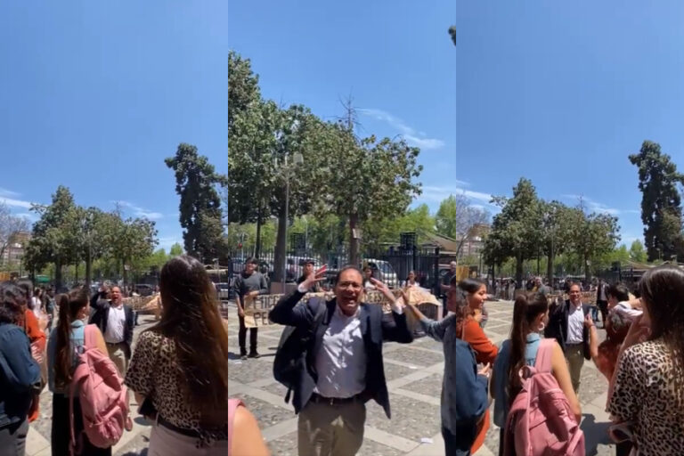Video muestra cómo estudiantes de la U. de Chile increparon a Sergio Micco: Amarillos condenó 