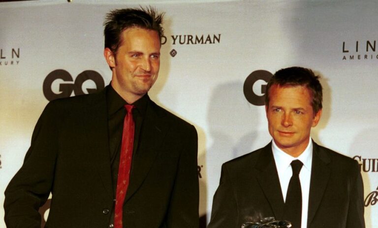Michael J. Fox inspiró a Matthew Perry y así le mostró su agradecimiento