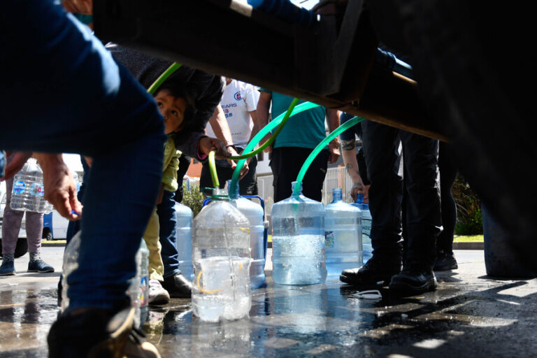 Delegada presidencial de Antofagasta y corte masivo de agua en la región: 