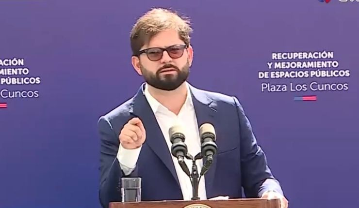 Pdte. Boric: “Estamos firmes contra la delincuencia en todas sus versiones, no me importa de dónde vengan”