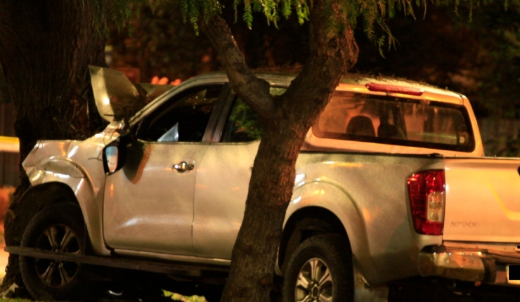 Hombre es asesinado a tiros cuando conducía por barrio residencial de Maipú