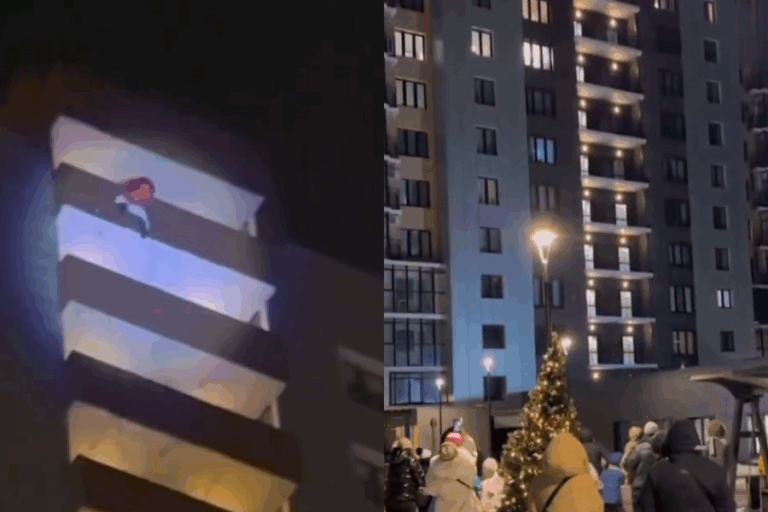 Rusia: Hombre vestido de 