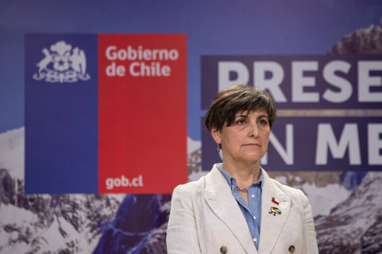 Ministra Aguilera: 