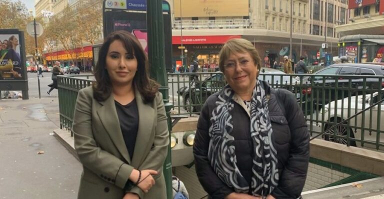 Los detalles sobre el día en que Michelle Bachelet se reunió de forma secreta con la princesa fugitiva de Dubai