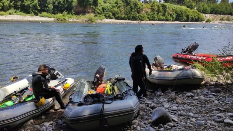 Región de La Araucanía: Sigue la intensa búsqueda de adolescente extraviado en el río Cautín