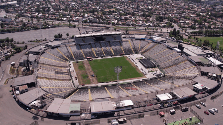 Así quedó el Estadio Monumental tras el concierto de The Cure en Chile