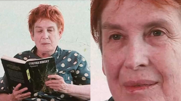 Cynthia Rimsky, ganadora del Premio Literario 2023: 
