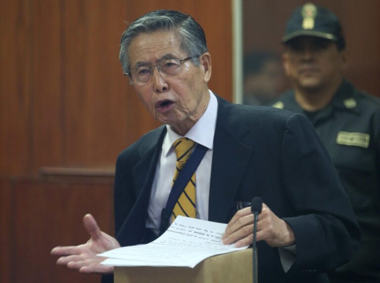 Alberto Fujimori acusa vulneración de derechos tras petición de arresto domiciliario por parte de la Fiscalía