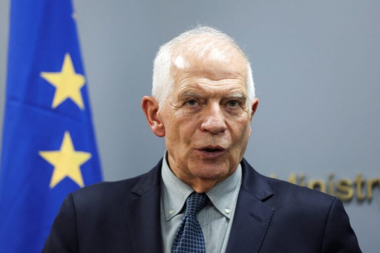 Máximo diplomático de la Unión Europea, Josep Borrell, dice que Israel creó y 