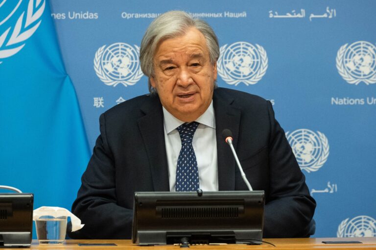 Secretario general de la ONU dice que espera que Israel se adhiera al fallo de la CIJ sobre Gaza