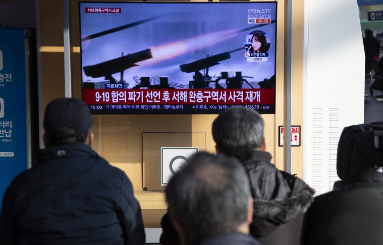 Corea del Norte dispara más de 200 proyectiles de artillería cerca de islas surcoreanas