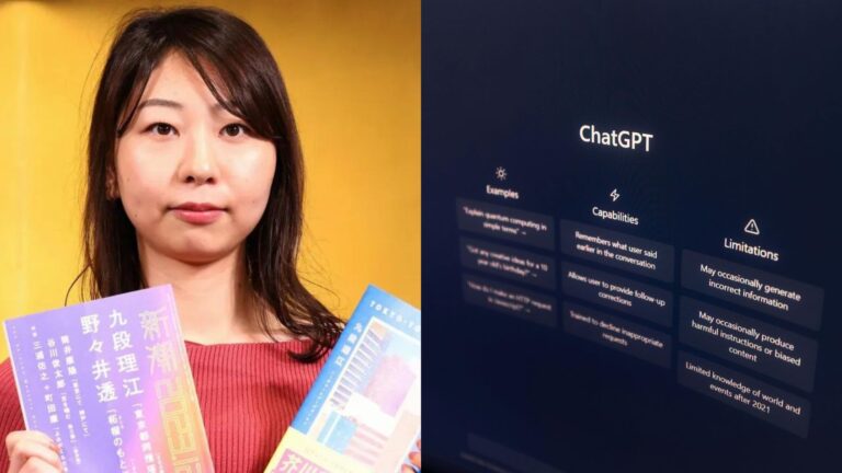 Ganadora de prestigioso premio literario japonés confirmó que uso IA para escribir su libro