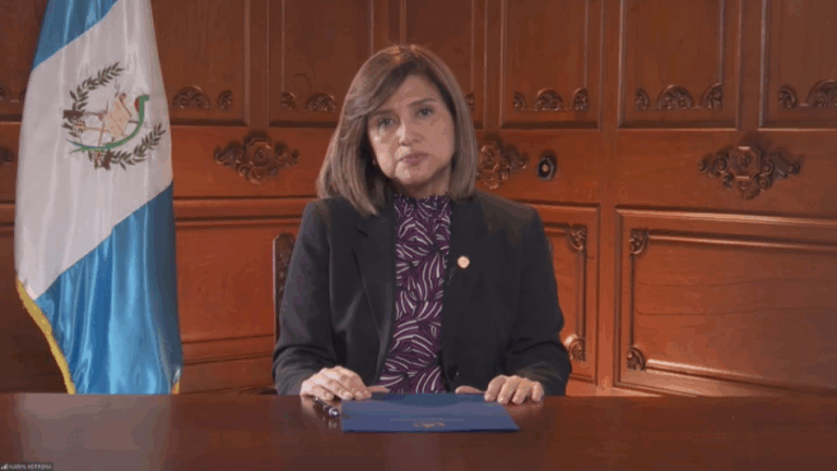 Vicepresidenta de Guatemala apoya eventual postulación de Bachelet a la ONU: 