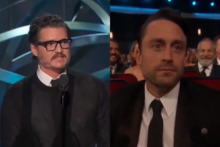 Pedro Pascal se vengó de Kieran Culkin con un divertido comentario en los premios Emmy