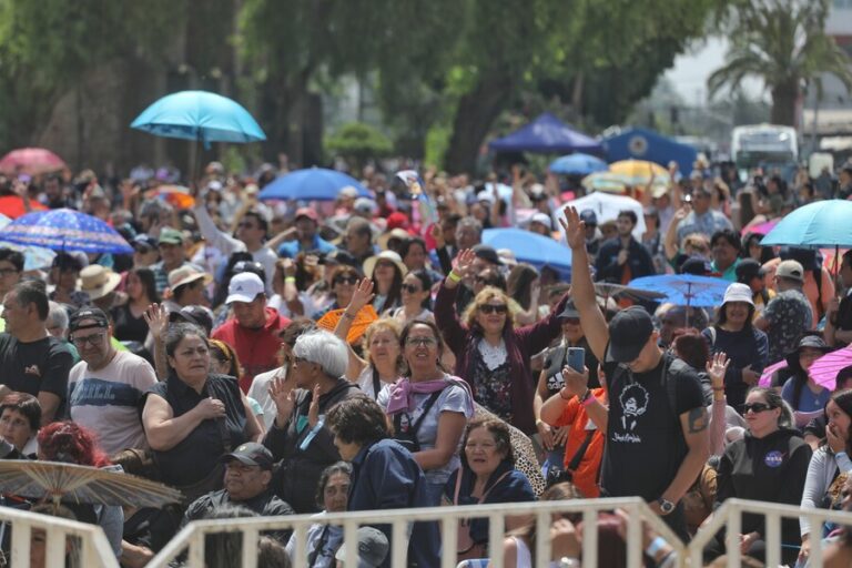 Organizadora de la “Sanadora de Rosario” en Chile: “Sabíamos que iba a venir harta gente, pero nunca nos imaginamos esta magnitud”