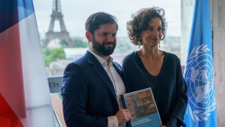 Pdte. Boric se convierte en co-presidente del comité directivo de alto nivel del ODS-4 de la Unesco