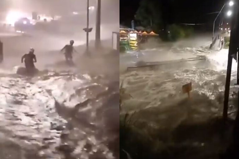Argentina: Fuerte temporal en Córdoba dejó destrozos y un centenar de evacuados