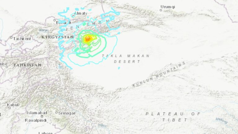 Terremoto de magnitud 7,0 sacude el noroeste de China