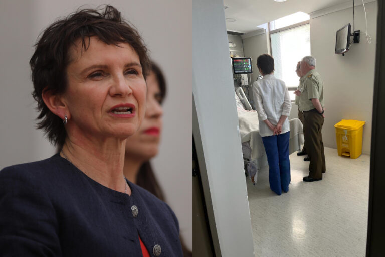Ministra Tohá visitó a carabineros heridos en Estación Central: “Les agradecí por su valentía y rápida reacción”