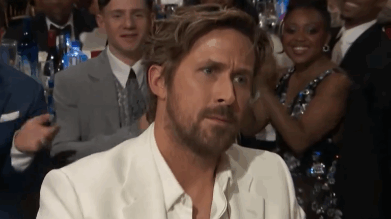 La comentada reacción de Ryan Gosling ante el triunfo de la canción 