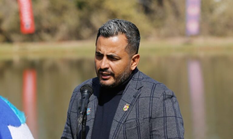 Alcalde de San Bernardo y el combate del crimen organizado: 