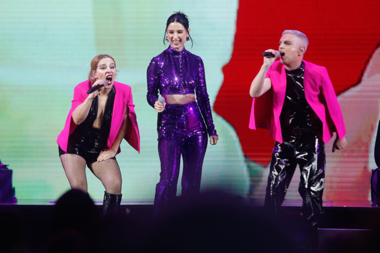 Miranda! cantó junto a Francisca Valenzuela e hizo vibrar al 