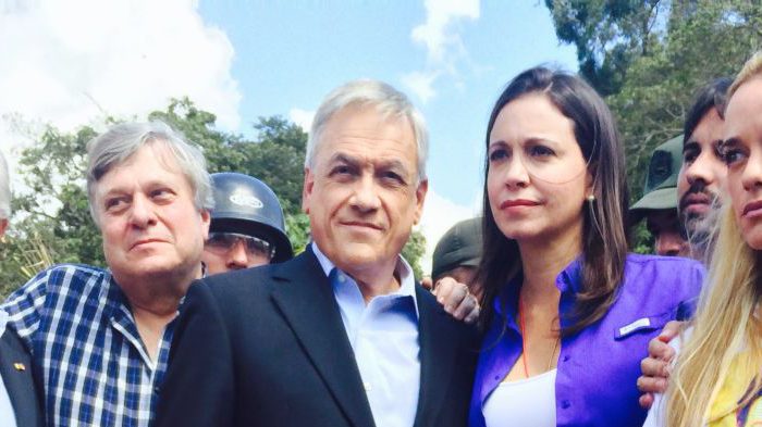 Machado recibió llamada de Piñera el martes: 