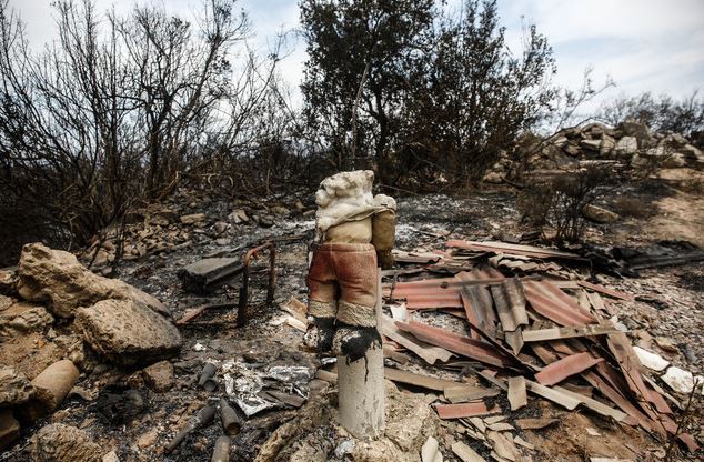 Hombre fue detenido tras ser sorprendido intentando iniciar un incendio forestal en cerro Culitrin en Paine