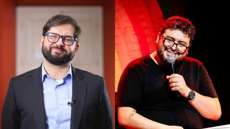 Presidente Boric reacciona a rutina de Luis Slimming en el Festival de Viña: Humorista bromeó con Irina Karamanos