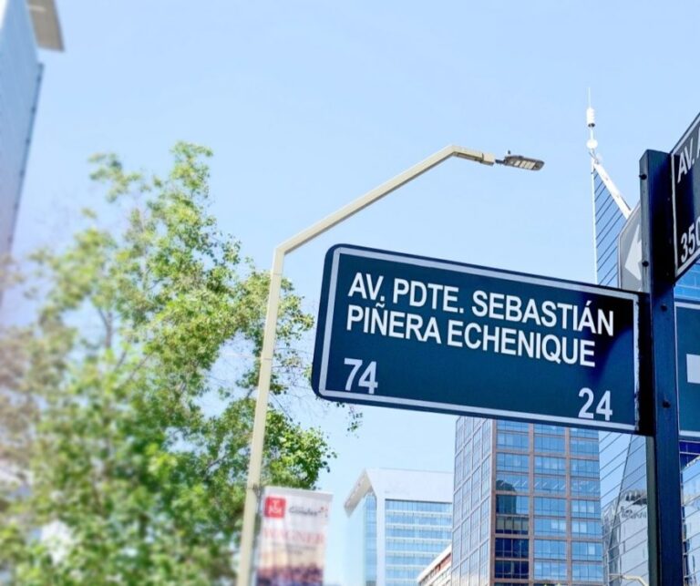 Vecinos de Las Condes ya eligieron qué calle pasaría a llamarse Av. Sebastián Piñera