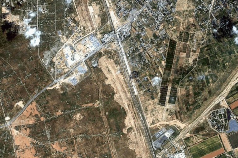 Egipto está construyendo una zona de amortiguamiento amurallada de más de 3 km de ancho en la frontera con Gaza