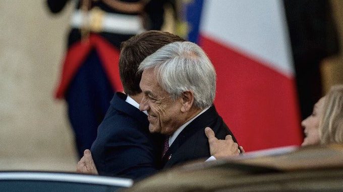 Macron lamenta la muerte de Sebastián Piñera: 