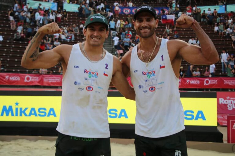 Los primos Grimalt van por el oro en el sudamericano de vóleibol playa