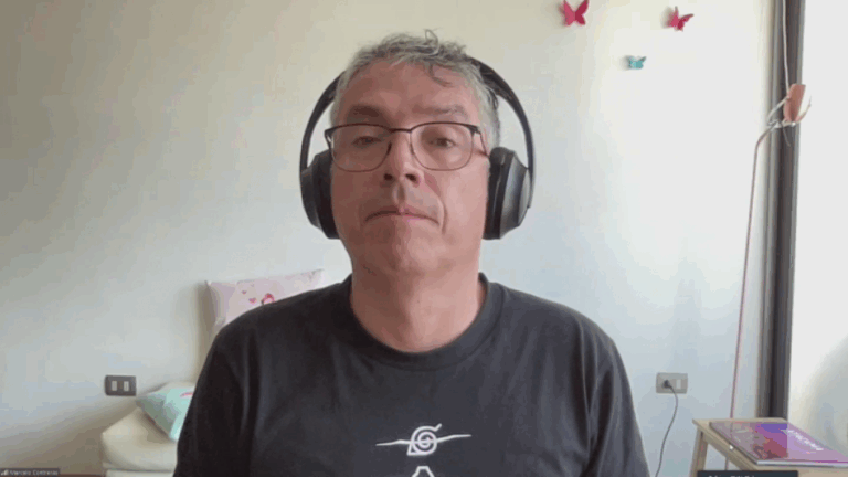 Marcelo Contreras y su libro 