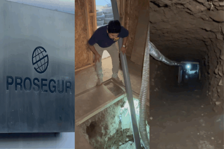 Sujetos cavaron túnel de 15 metros para asaltar bóveda de Prosegur en Rancagua: PDI los detuvo en plena excavación