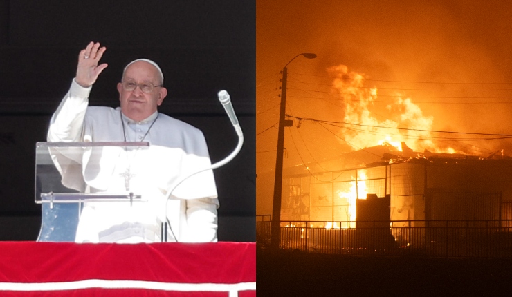 Papa Francisco pide rezar por víctimas de incendios forestales en Chile durante misa en el Vaticano