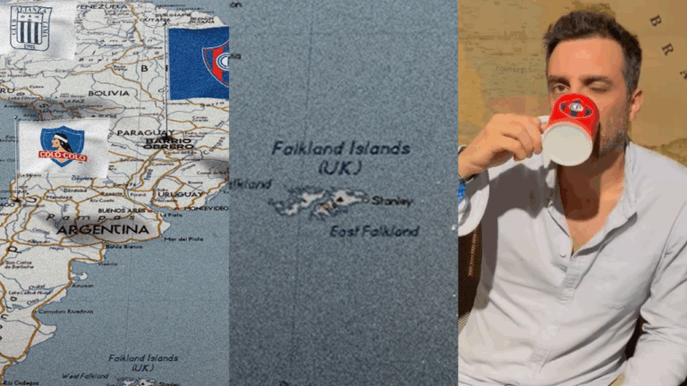 Cerro Porteño desata polémica con un mapa que muestra las Malvinas como inglesas: Embajador británico en Paraguay reaccionó