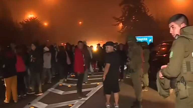 Manifestantes bloquearon la Ruta 78 en protesta por desalojo de 