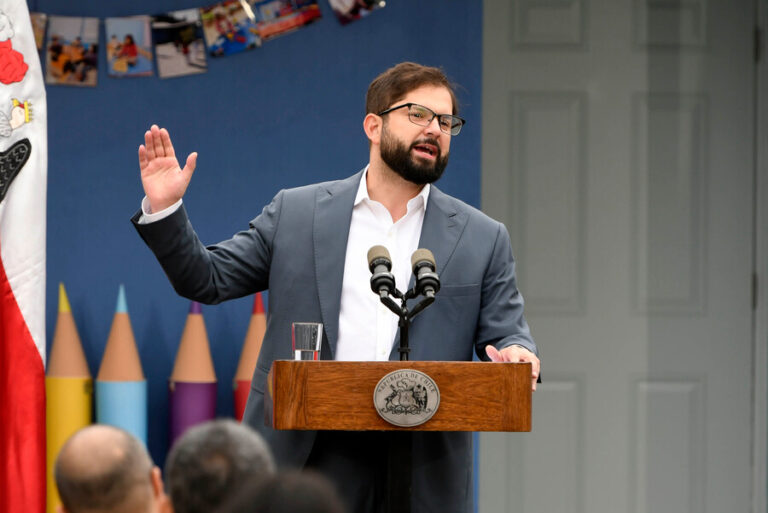 Pdte. Boric da inicio al año escolar: 
