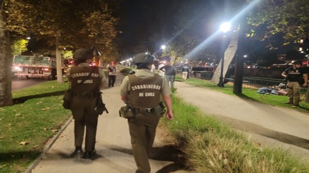 Operativo policial logró retiro de 18 rucos en inmediaciones del Parque Forestal