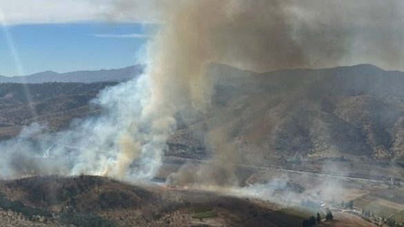 Incendio forestal de 