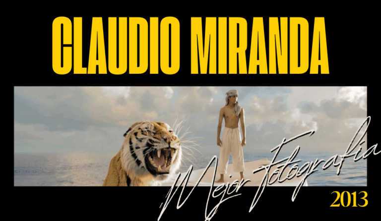 Claudio Miranda, un chileno que triunfa en Hollywood y ganó el Oscar a Mejor Fotografía con 