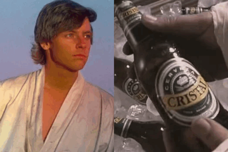 GOAT del product placement: Antiguas publicidades chilenas de cerveza Cristal en 
