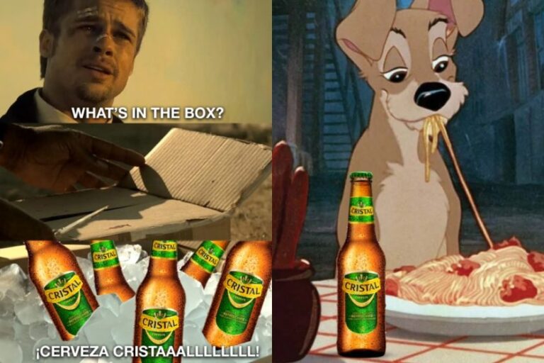 Antigua publicidad de cerveza Cristal desata la creatividad mundial y se convierte en blanco de los mejores memes